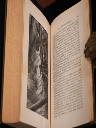 1886 The Water World Essex Whale Hunting Moby Dick Pirates Sea Monsters Fine