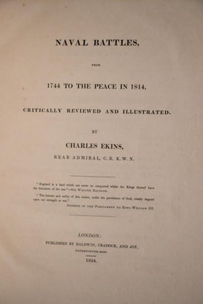 1824 Naval Battles American Revolution Napoleon Trafalgar Bound by Bayntun Fine