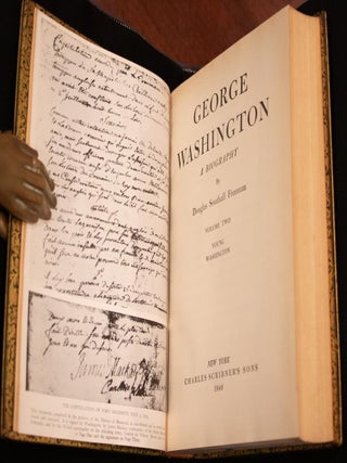 1948 George Washington a Biography Young Washington First Edition Fine Leather