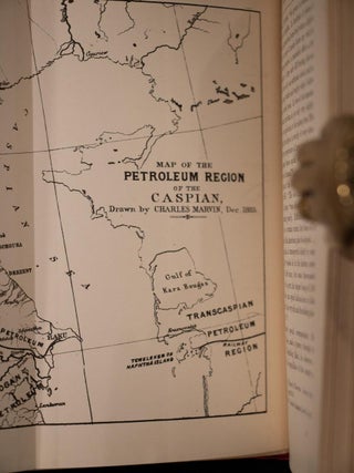 1891 The Region of the Eternal Fire Petroleum Regions Liquid Gold Oil Illustrate