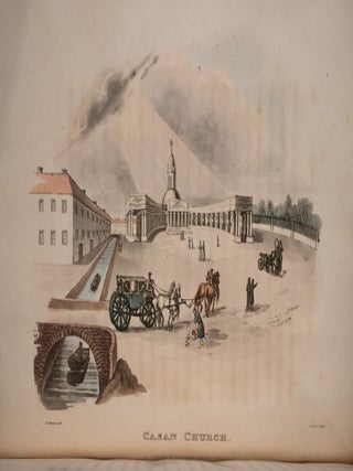 1815 Travels Through the Russian Empire & Poland Color Plates First Edition 11"
