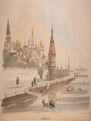 1815 Travels Through the Russian Empire & Poland Color Plates First Edition 11"