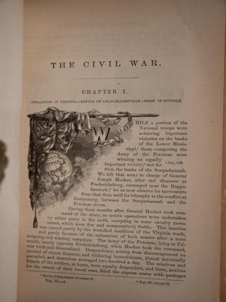 1866 Pictorial History of Civil War in the United States of America by Lossing