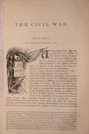 1866 Pictorial History of Civil War in the United States of America by Lossing