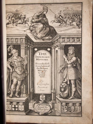 1623 The Imperiall Historie Lives of the Emperors Caesar Roman Empire Folio 14"