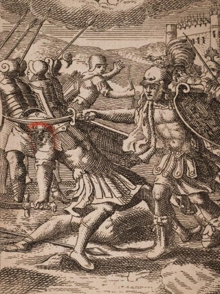 1763 The Works of Virgil Illustrated Copper Plates Troy Achilles Trojan War Rare