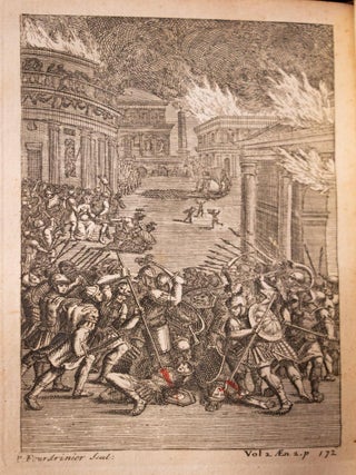 1763 The Works of Virgil Illustrated Copper Plates Troy Achilles Trojan War Rare