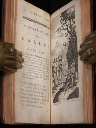 1763 The Works of Virgil Illustrated Copper Plates Troy Achilles Trojan War Rare