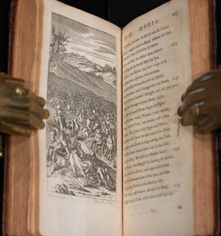 1763 The Works of Virgil Illustrated Copper Plates Troy Achilles Trojan War Rare