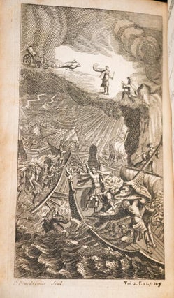 1763 The Works of Virgil Illustrated Copper Plates Troy Achilles Trojan War Rare