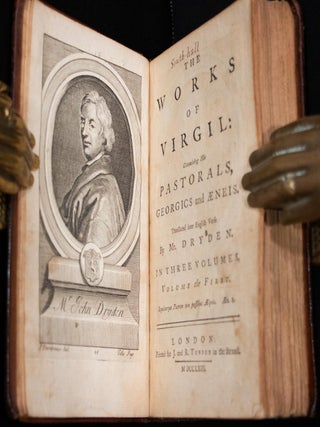 1763 The Works of Virgil Illustrated Copper Plates Troy Achilles Trojan War Rare
