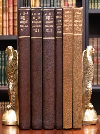 Item #728 1940 Cotton Mather Increase Mather Minor Mathers Bibliography of Works Limited....