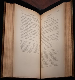 1891 The Works of William Shakespeare Fine Leather Bindings