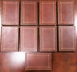 1891 The Works of William Shakespeare Fine Leather Bindings
