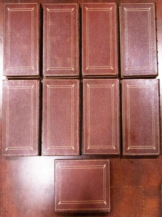 1891 The Works of William Shakespeare Fine Leather Bindings
