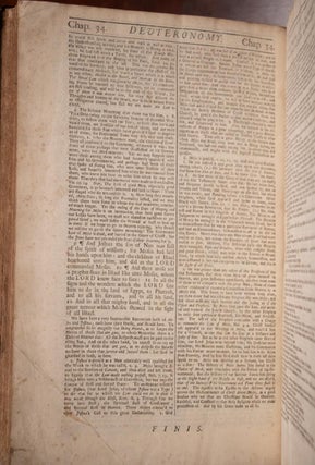 1707 An Exposition of the Five Books of Moses Torah First Edition 13" Tall Scarce