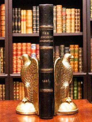 Item #736 1607 The Ancient Ecclesiastical Eusebius Socrates Lives of Apostles Prophets. Socrates...