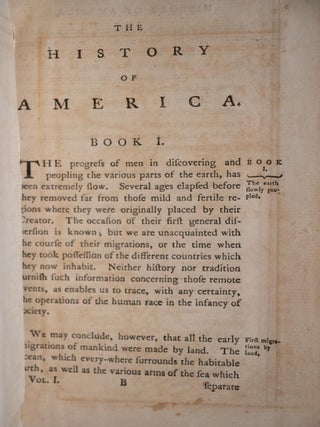 1783 The History of America William Robertson Fine Leather Bindings Folding Maps