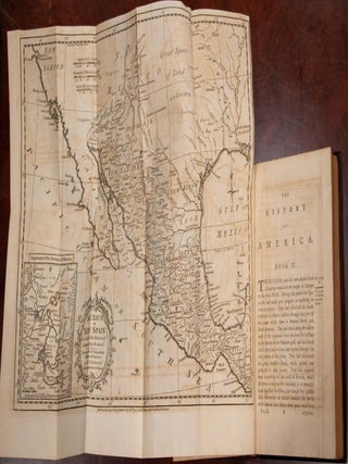 1783 The History of America William Robertson Fine Leather Bindings Folding Maps