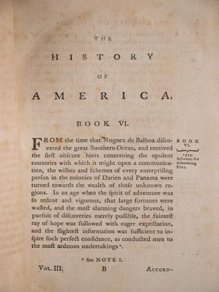 1783 The History of America William Robertson Fine Leather Bindings Folding Maps