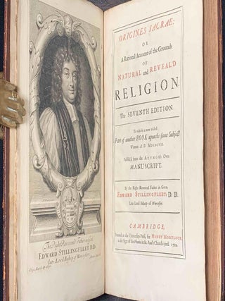 1702 Origines Sacrae Natural & Revealed Religion Folio 13" Tall 331 Years Old