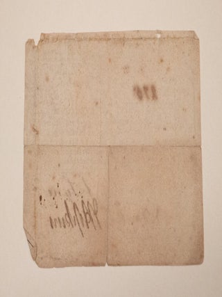 1781 Revolutionary War-Era Virginia Treasury Note Printed by John Dunlap Rare