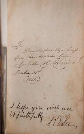 1856 Book of Common Prayer Owned Inscribed Signed by Robert E Lee JSA COA