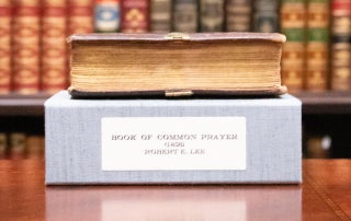 1856 Book of Common Prayer Owned Inscribed Signed by Robert E Lee JSA COA