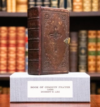1856 Book of Common Prayer Owned Inscribed Signed by Robert E Lee JSA COA