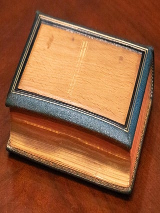 1880 Pilgrims Progress John Bunyan Cover Made From Panels of Church He Pastored