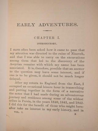 1887 Early Adventures in Persia Susiana & Babylonia First Edition Fold Out Maps