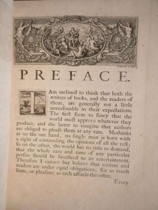 1717 The Works of Alexander Pope First Editions Rape of the Lock Odyssey 12"Tall