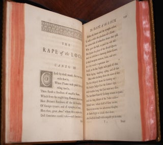 1717 The Works of Alexander Pope First Editions Rape of the Lock Odyssey 12"Tall