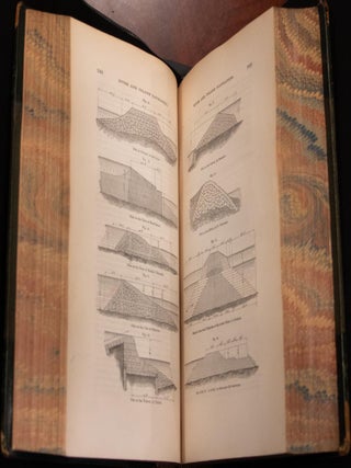 1853 Aide-Memoire to The Military Sciences Art of War Illustrated Leather Scarce