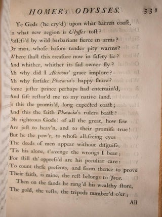 1717 The Works of Alexander Pope Fine Leather Folio 12" Tall Rare 308 Years Old