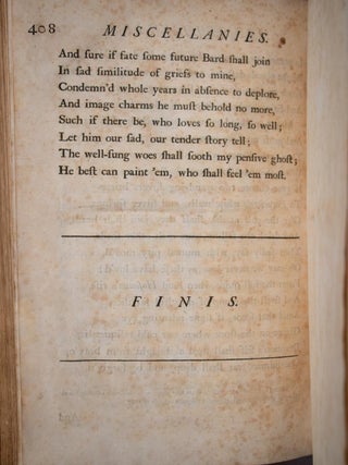 1717 The Works of Alexander Pope Fine Leather Folio 12" Tall Rare 308 Years Old