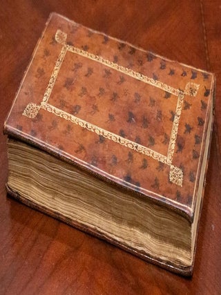 1717 The Works of Alexander Pope Fine Leather Folio 12" Tall Rare 308 Years Old