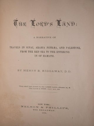 The Lord's Land