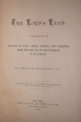 The Lord's Land