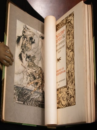 1913 Ingoldsby Legends Witches Ghosts Monsters Illustrated by Rackham 10" Tall