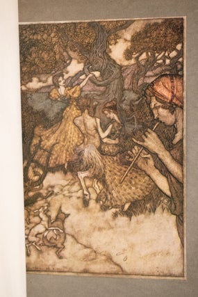 1913 Ingoldsby Legends Witches Ghosts Monsters Illustrated by Rackham 10" Tall