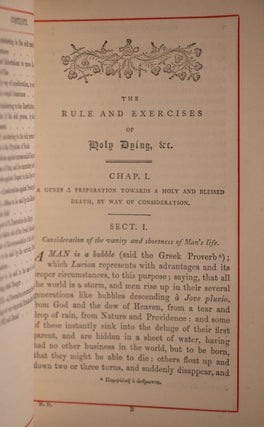 The Rule & Exercises of Holy Living