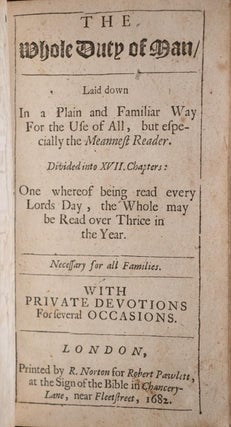 The Whole Duty of Man
