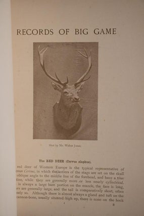 Records of Big Game