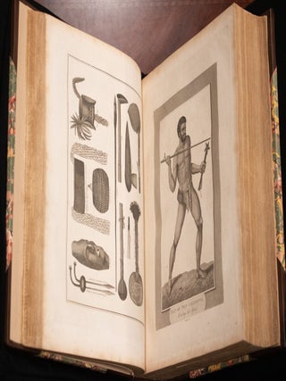 The World or the Present State of the Universe. Being A General and Complete Collection of Modern Voyages and Travels. Captain Cook Explorations in China Lg. Quarto 10.5"x9.25"