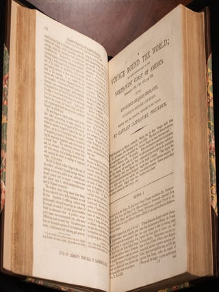 The World or the Present State of the Universe. Being A General and Complete Collection of Modern Voyages and Travels. Captain Cook Explorations in China Lg. Quarto 10.5"x9.25"