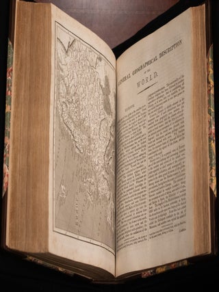 The World or the Present State of the Universe. Being A General and Complete Collection of Modern Voyages and Travels. Captain Cook Explorations in China Lg. Quarto 10.5"x9.25"