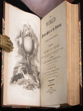 The World or the Present State of the Universe. Being A General and Complete Collection of Modern Voyages and Travels. Captain Cook Explorations in China Lg. Quarto 10.5"x9.25"
