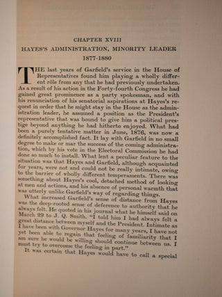 The Life and Letters of James Abram Garfield