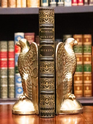 Item #852 The Life and Adventures of Nicholas Nickleby. Charles Dickens